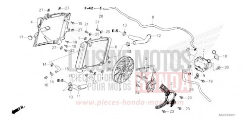 RADIATEUR (G.) GL1800M de 2021